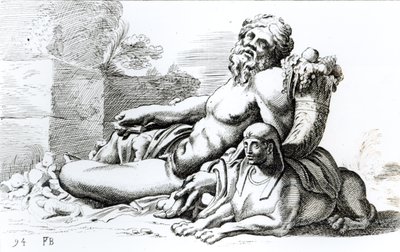 Fiume Nilo, c.1653 da Francois Perrier